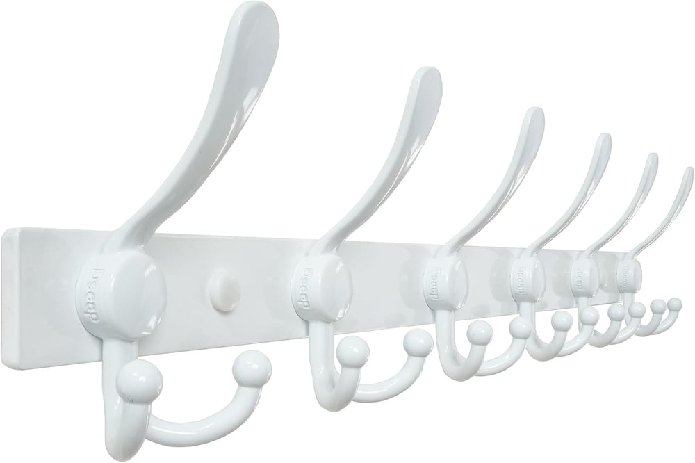 Dseap Coat Rack Wall Mount 24 Inch, Heavy Duty 12-Gauge Base vs Flimsy 1mm, D...