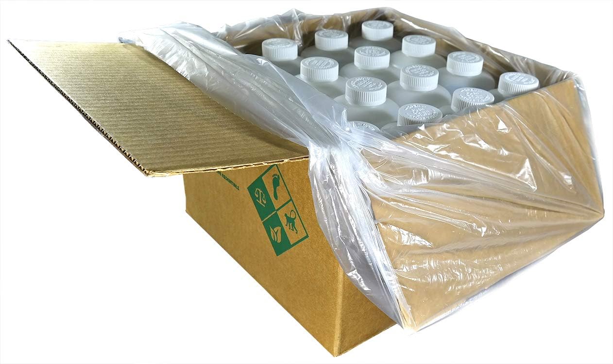 Essential Depot 32 lbs Food Grade Sodium Hydroxide Lye Evenly-Sized Micro Pels (Beads or Particles) - 16 x 2lb Bottles - Lye Drain Cleaner - HDPE Container with Resealable Child Resistant Cap