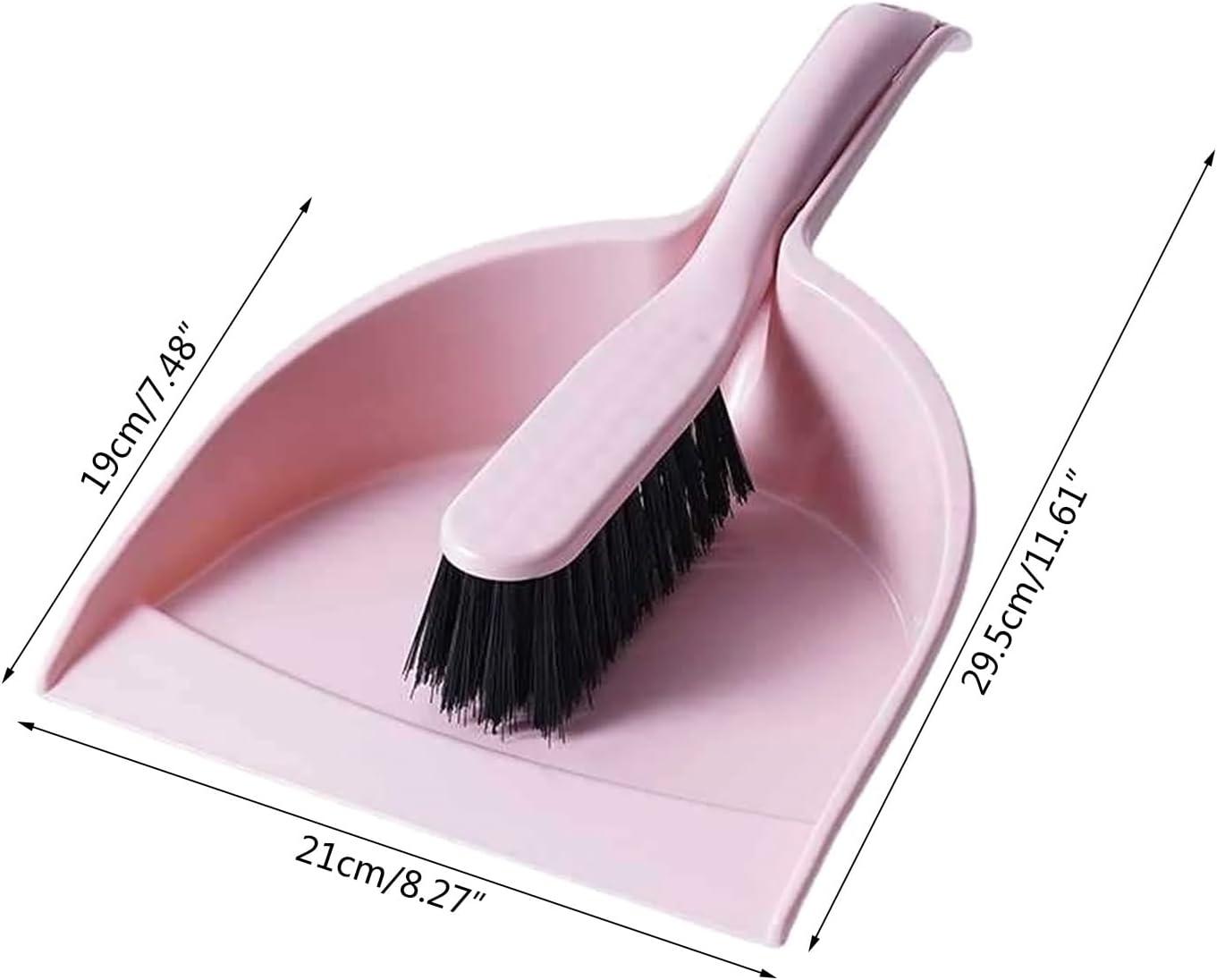 Broom and Dustpan Set Hand Broom Pan with Brush Combo for Home Desktop Sofa Kitchen Keyboard Dustpan and Brush Setsmall and Set Long Handle