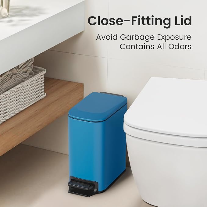 Cesun Small Bathroom Trash Can - Image 8