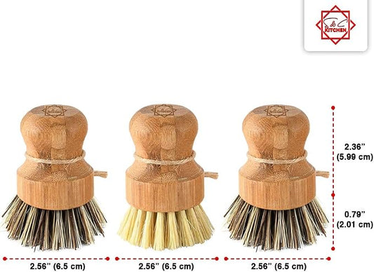 Bamboo Scrub Brush - Image 2