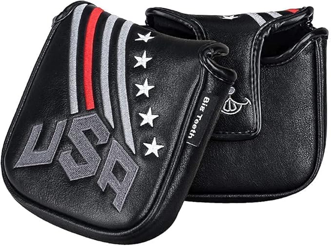 Big Teeth Golf Cover USA Stripe and Star Headcover Covers, Driver Fairway Wood - Image 6