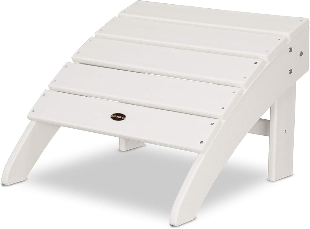POLYWOOD® Palm Coast Ottoman, White