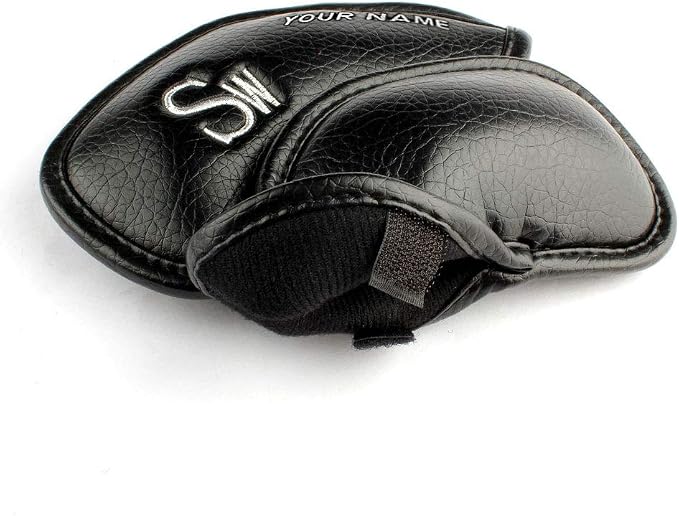 CRAFTSMAN GOLF 12pcs or 1pc Thick Synthetic Leather Golf Iron Head Covers Set - Image 5