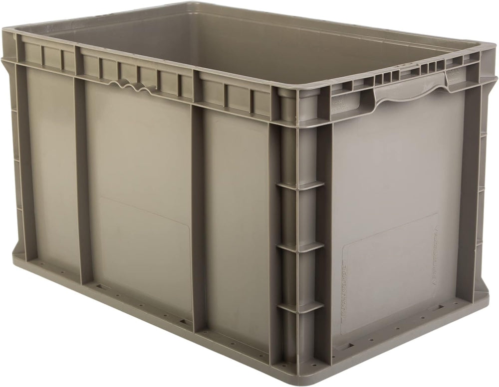 Hudson Exchange 24 x 15 x 14.5" (1 Pack) Straight Wall Handled Storage C...