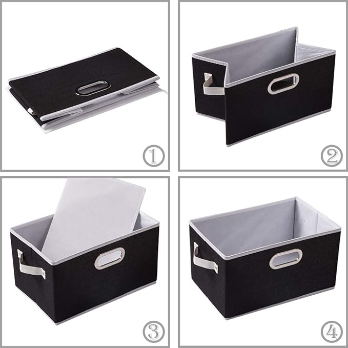 PRANDOM Larger Collapsible Storage Bins - Image 6