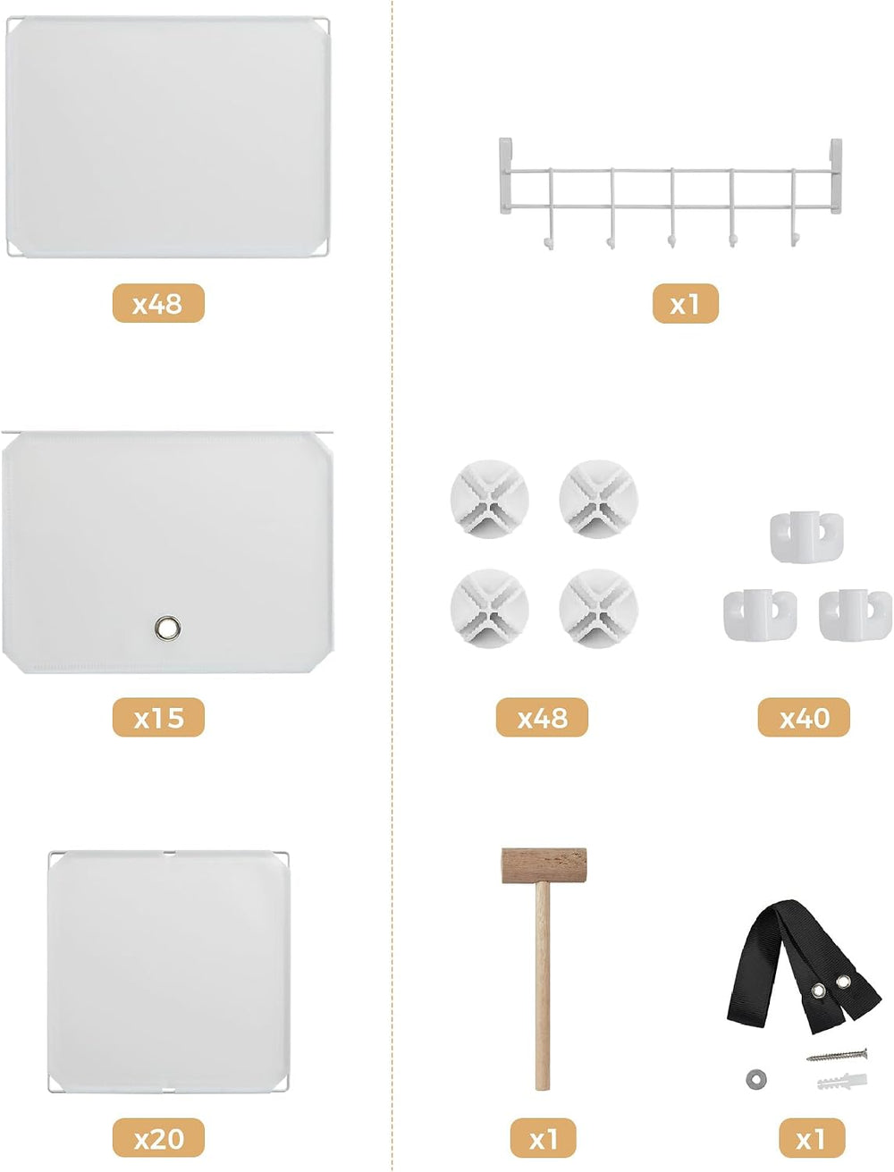 Mondeer Shoe Rack, 3 x 10 Tiered Plastic Shoe Cabinet, 60 Pairs of Shoes