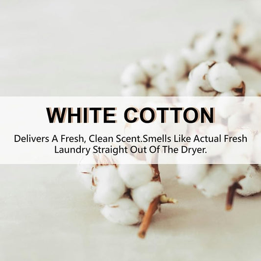 ROSE COTTAGE Large 12 Packs White Cotton Hanging Closet Deodorizer Air - Image 2