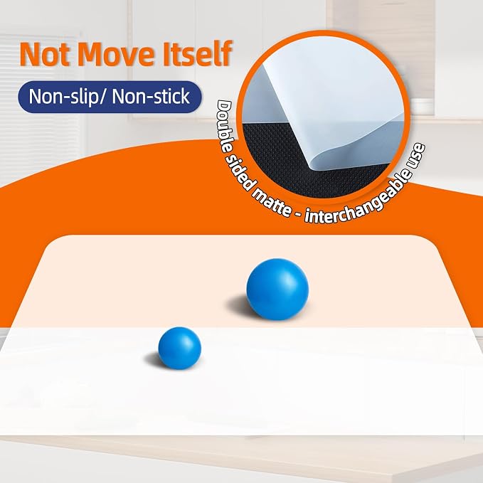 Warome Silicone Mat, Waterproof Heat Resistant Mat, Extra Large Countertop - Image 9