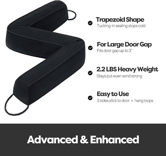 Comfyanno 38 Inch Weighted Door Draft Stopper - Image 2