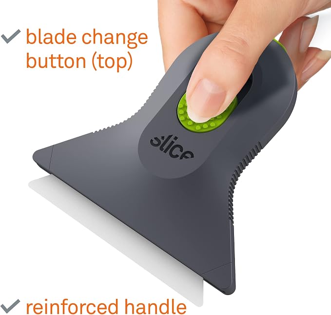 Slice 10590 Small Scraper, Ceramic Blade, Lasts 11x Longer Than Metal, Finger - Image 9