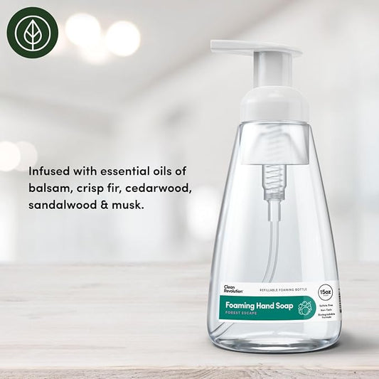 Clean Revolution Ready to Use Foaming Hand Soap| Three Pack | Jumbo 15oz - Image 2