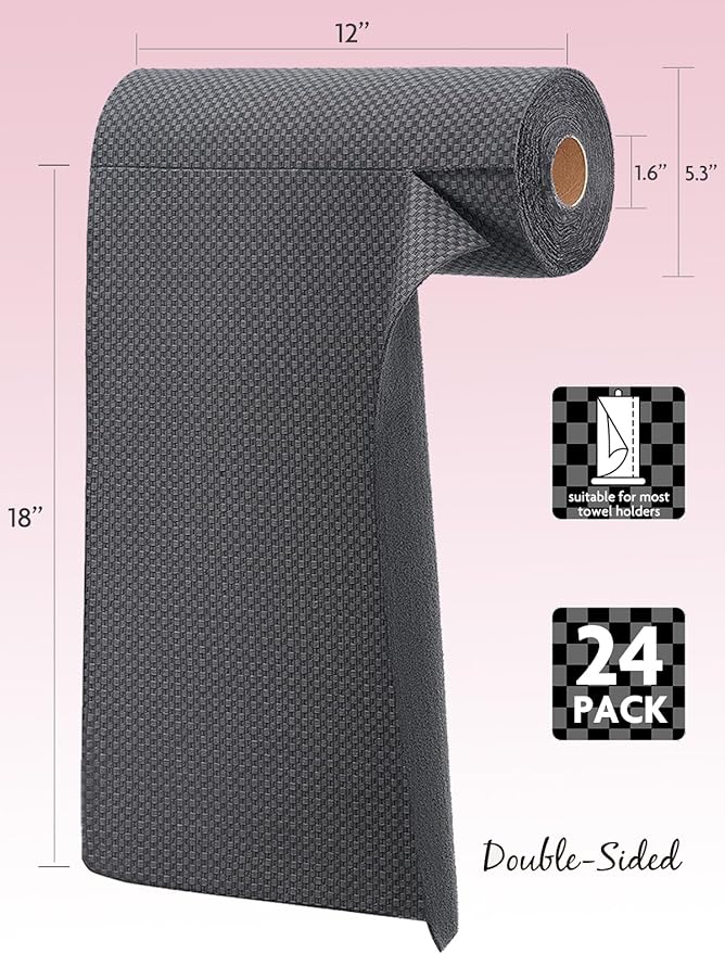 Fantasticlean Large Tear-Away Microfiber Cleaning Cloth Roll - Image 8