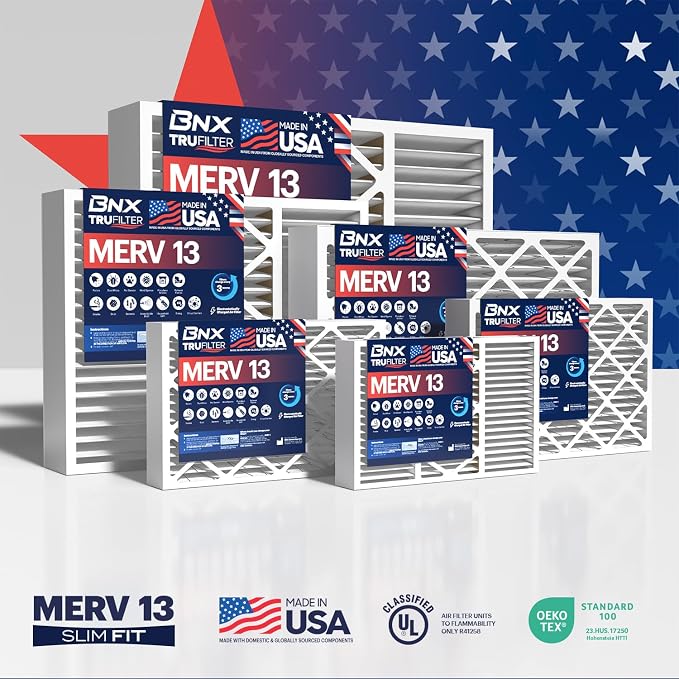 BNX TruFilter 20x20x5 MERV 13 Air Filter - Image 9