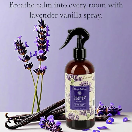 Abbey & Sullivan Odor Eliminating and Refreshing Linen and Room Spray, Lavender - Image 2