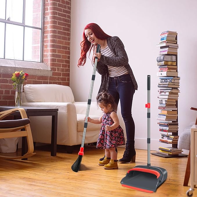 kelamayi Upgrade Broom and Dustpan Set, Broom - Image 7