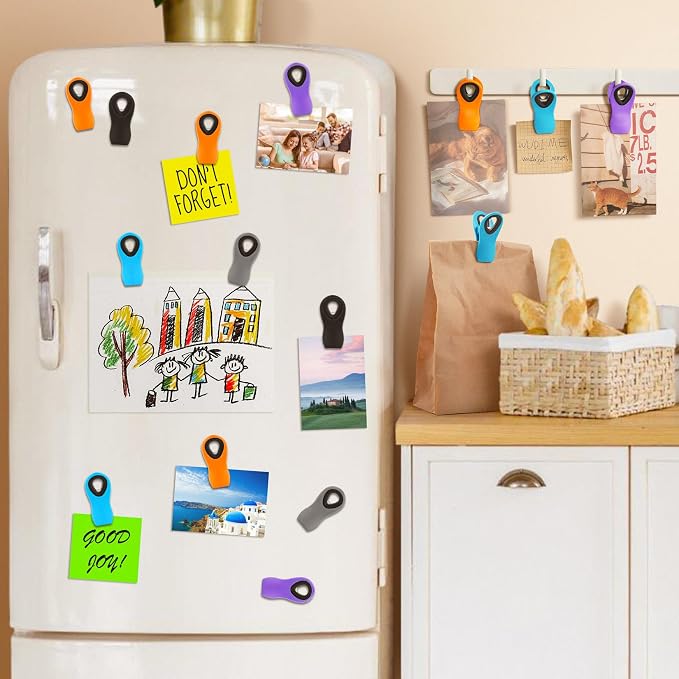10 Pack Magnetic Chip Clips, Chip Clips Bag Clips, Magnetic Clip - Image 6