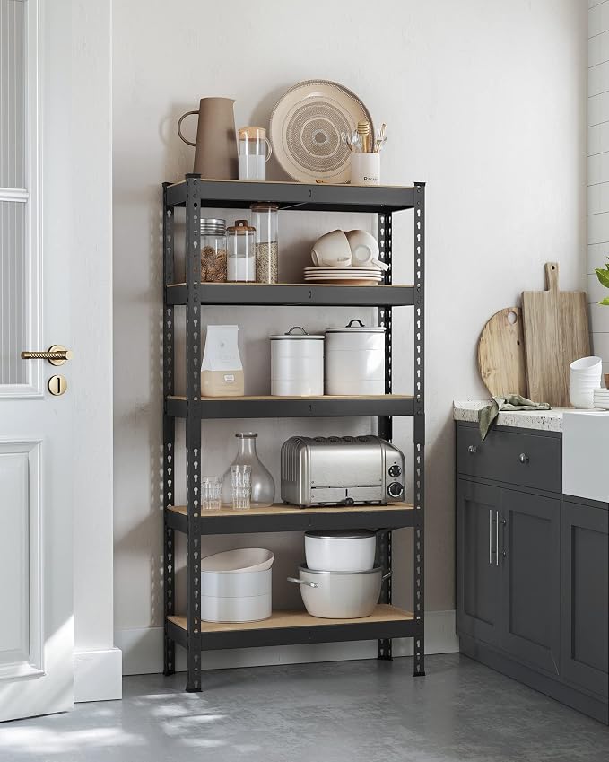 SONGMICS 5-Tier Storage Shelves, Load 2310 lb, Boltless Assembly, Adjustable - Image 9