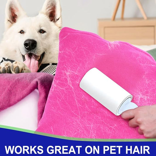 Sticky Lint Roller for Pet Hair: Lint Remover for Dog Cat Hair Mega Value Set - Image 2