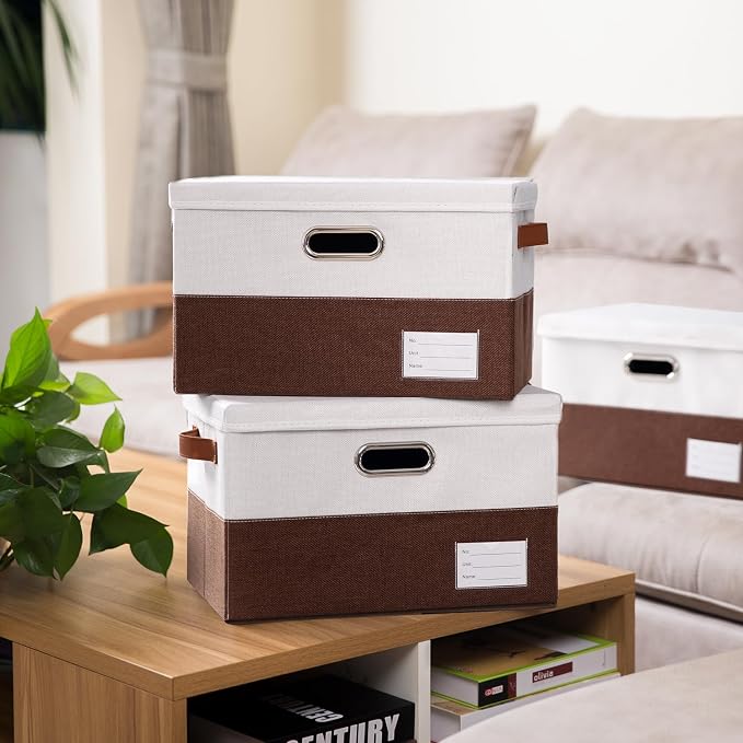 PRANDOM Foldable Storage Bins