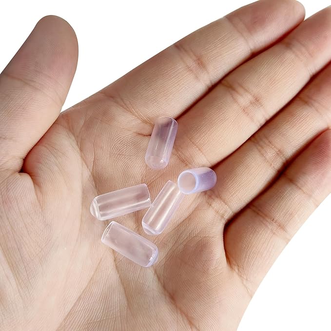 uxcell 20pcs Rubber End Caps 6mm ID Vinyl PVC Round Tube Bolt Cap Cover Screw - Image 6