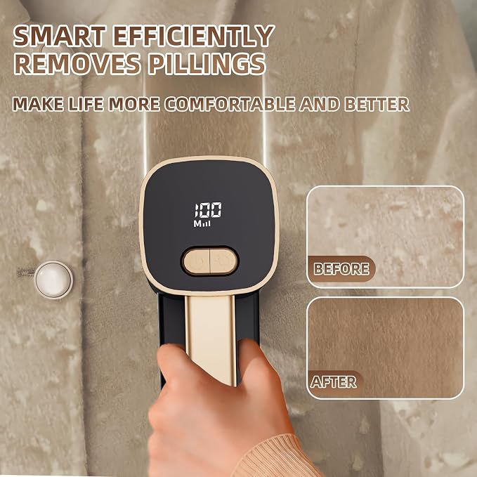 Rechargeable Lint Remover, Fabric Shaver Fuzz Remover, Sweater Shavers - Image 6