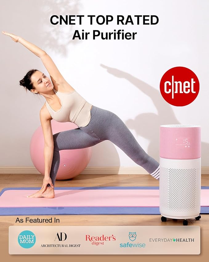 CleanForce Air Purifier for Home Large Room up to 2550 ft², Swiss Sanitized - Image 10