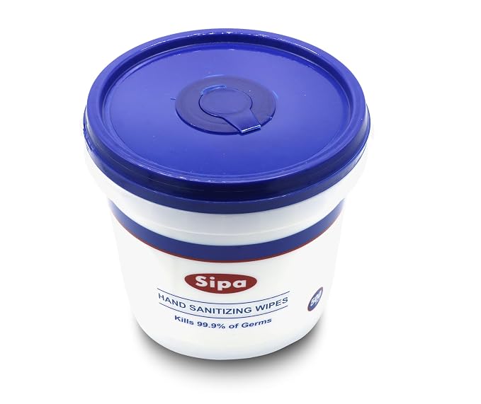 SIPA Hand Sanitizing Wipes 500 WIPES/BUCKET will Refills - Image 4