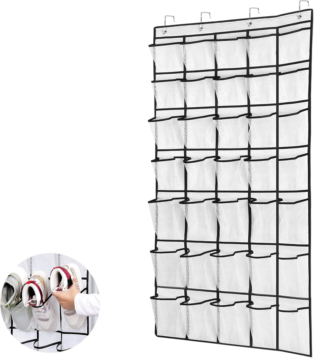 GAOHAN 35 Large Pockets Over Door Shoe Storage Organiser Wardrobe Shoe Rack M...