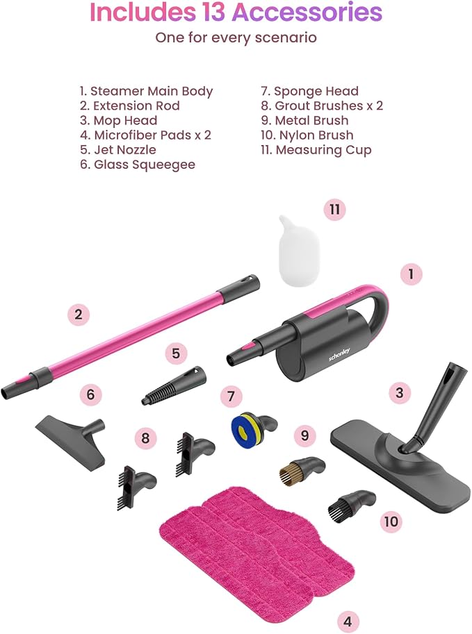 Schenley Steam Mop Cleaner - Image 7