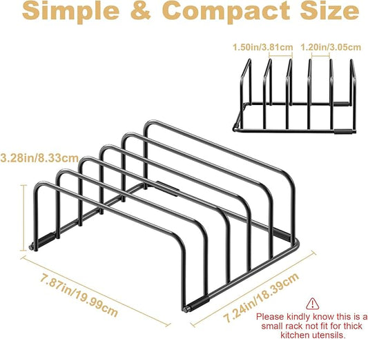 Cutting Board Organizer, Cutting Board Holder Rack Baking Cookie Pan Sheets - Image 2