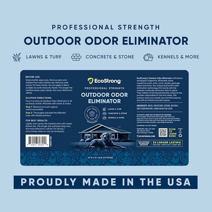 Outdoor Odor Eliminator | Outside Dog Urine Enzyme Cleaner – Powerful Pet - Image 8