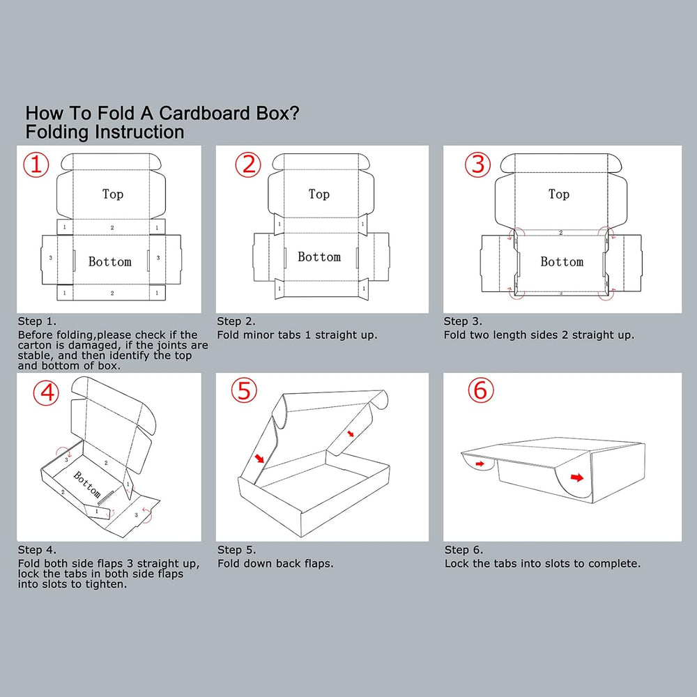 EXYGLO Shipping Cardboard Boxes for Small Business, Packing and Mailing, 8x8x...