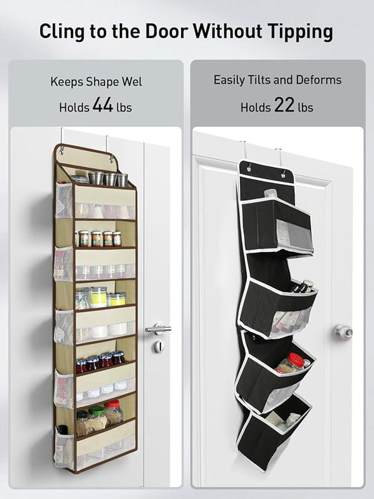 Yecaye 2 Pc Over the Door Organizer - Image 2