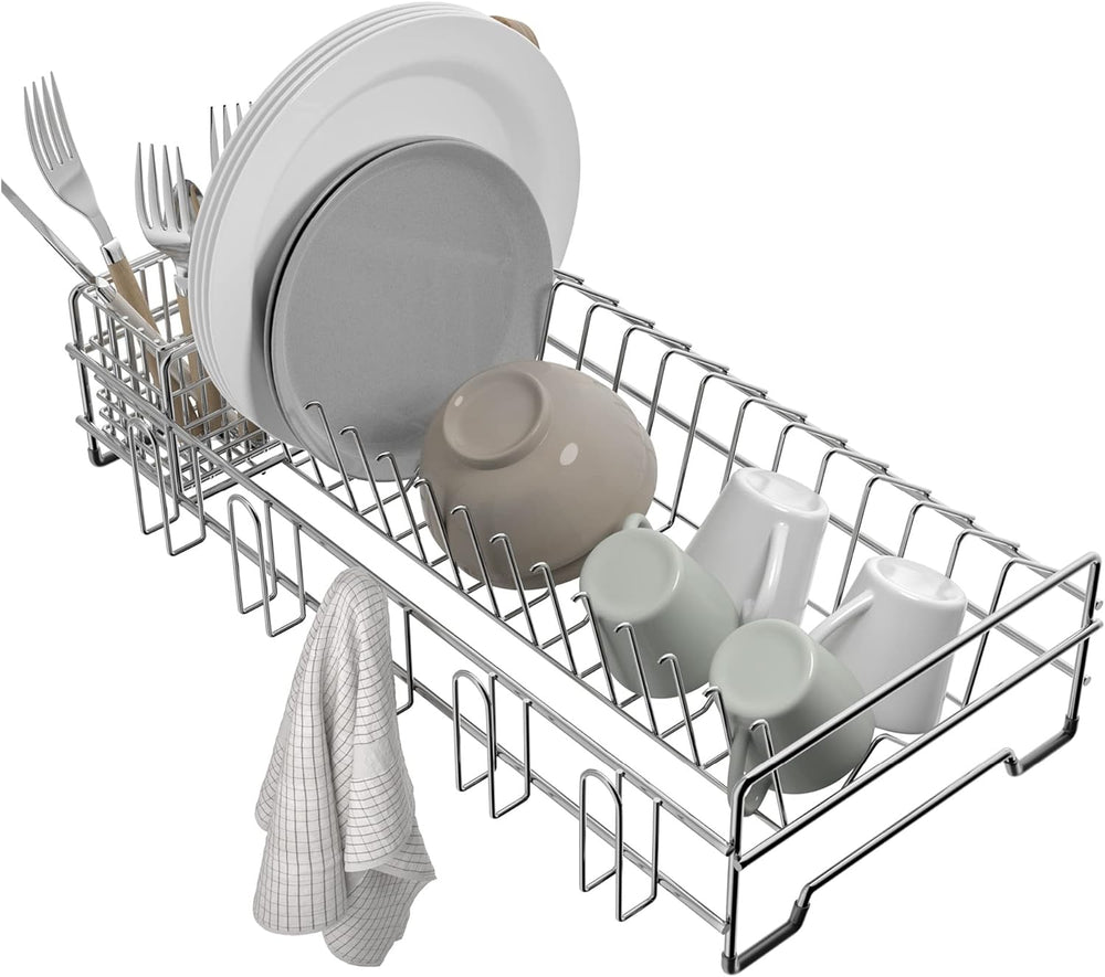 Kraus Workstation Kitchen Sink Dish Drying Rack Drainer and Utensil Holder, 1...