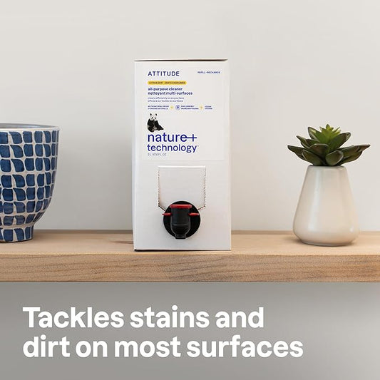 ATTITUDE All-Purpose Cleaner Refill, EWG Verified, Plant-Based & Vegan - Image 2