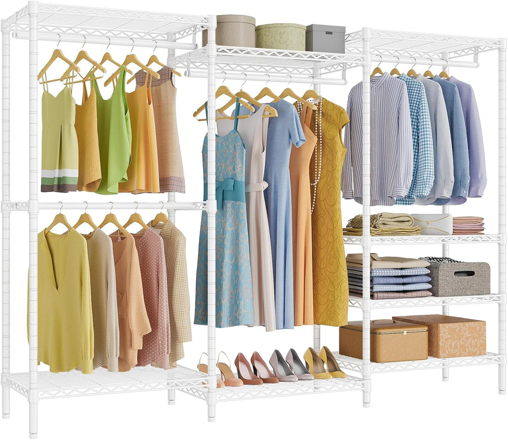 VIPEK V5 Plus Portable Closet Wardrobe Heavy Duty Clothes Rack, Large Free