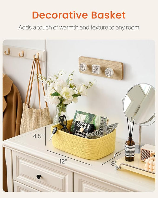 Small Woven Basket, Storage Basket - Image 2