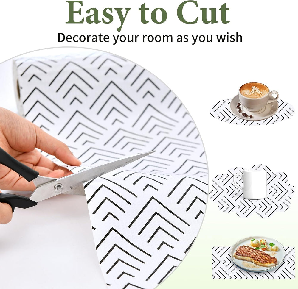 Shelf Liner for Kitchen Cabinets Non Adhesive Drawer Liner Non-Slip