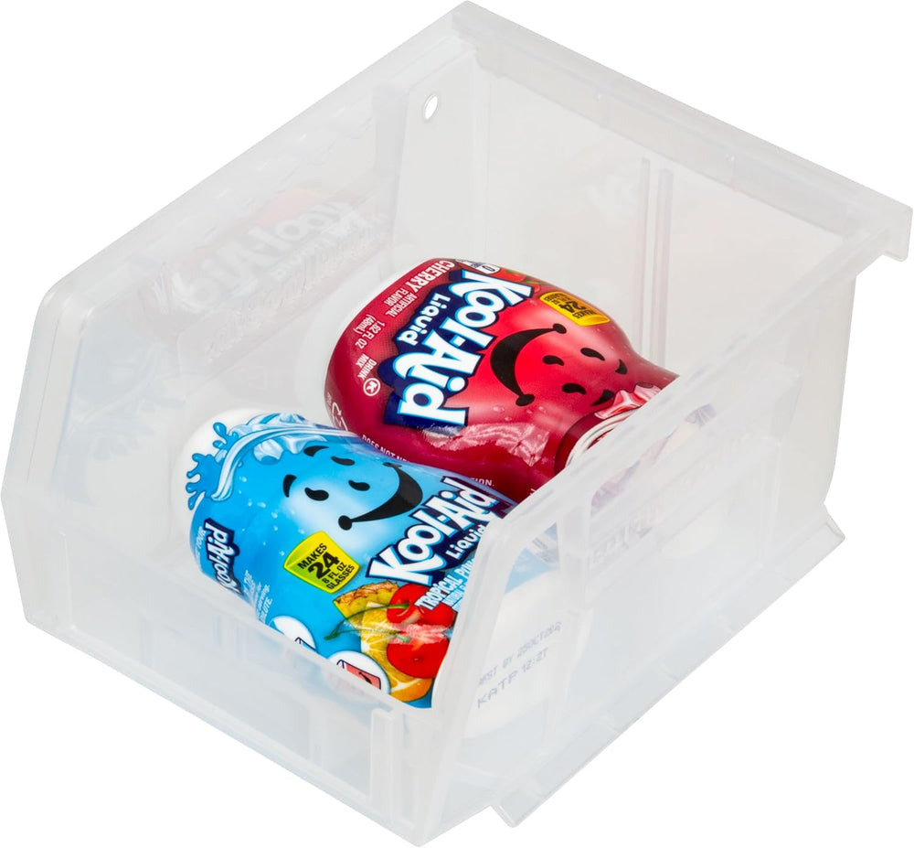 Akro-Mils 30210 AkroBins Plastic Storage Bins,Space-Saving Stackable Bins for...