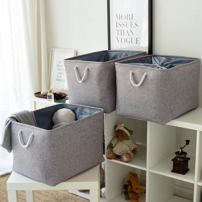 TheWarmHome Fabric Storage Bins Baskets - Image 8