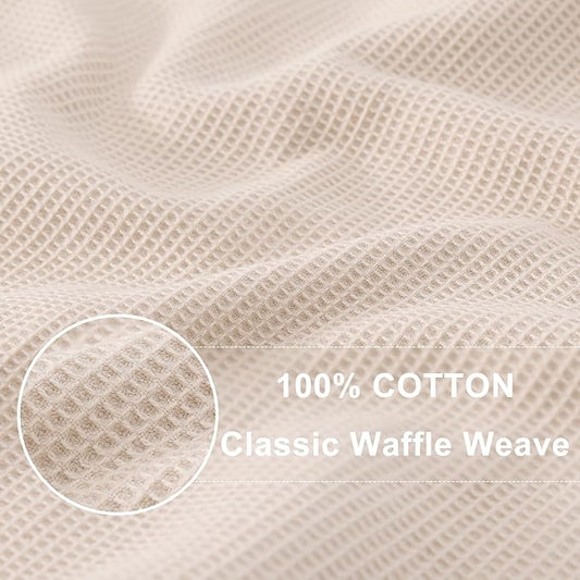 Homaxy 100% Cotton Waffle Weave Kitchen Towels - Image 2