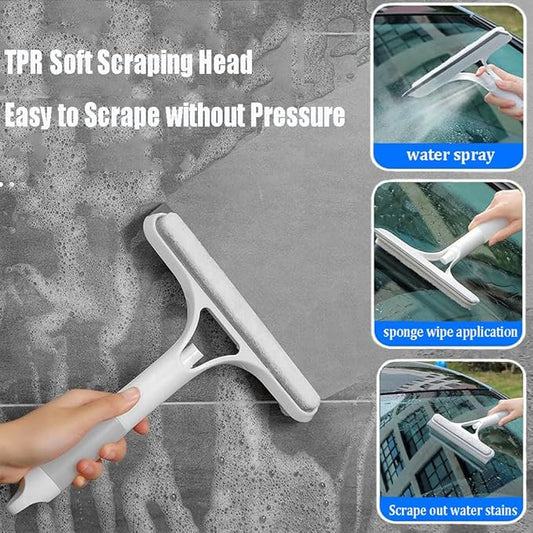 3 in 1 Window Cleaning Scraper, 3 in 1 Window Cleaner Squeegee, Scraper - Image 2