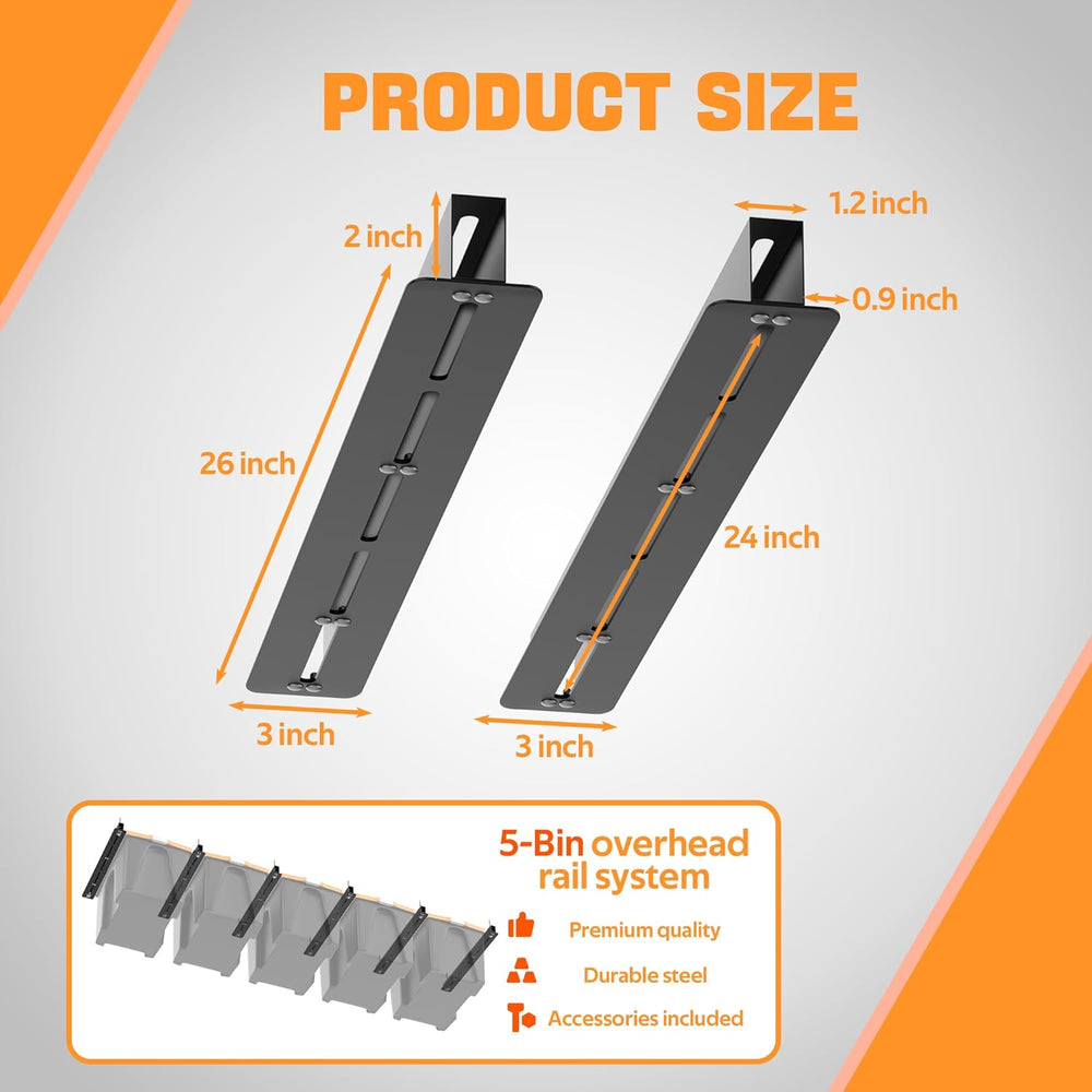 Ultrawall Overhead Garage Storage Rack, Heavy Duty Ceiling Storage Rack