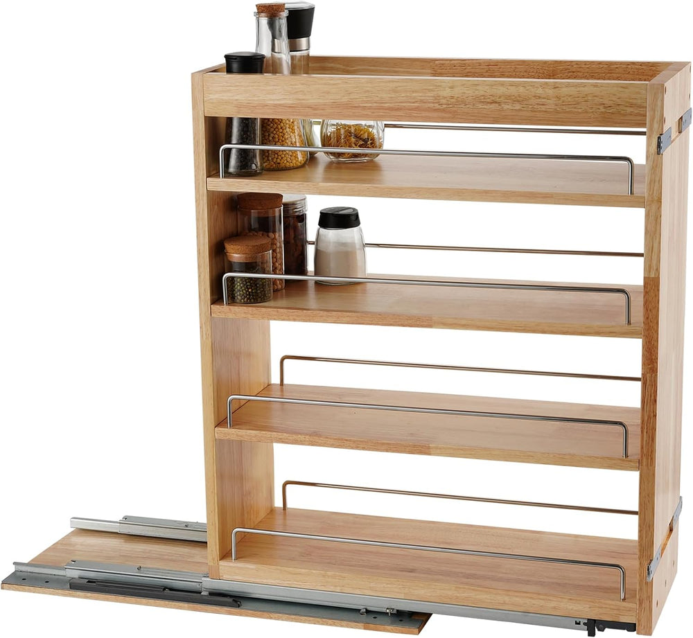 DINDON Pull Out Spice Rack Organizer for Cabinet, (5" W x 21.9" D x...