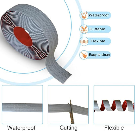 Floor/Door Flat Transition Strip & Self Adhesive Floor Vinyl Floor Edge Trim - Image 2