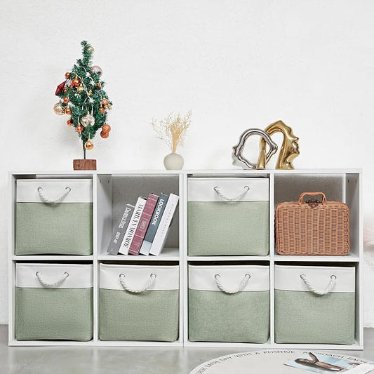 13 x 13 Inch Extra Large Storage Cubes, 6 Pack Cube Storage Bins - Image 2