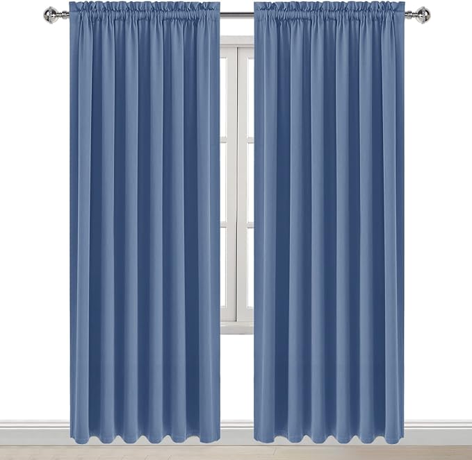 DWCN Blackout Curtains for Living Room Thermal Insulated, Energy Saving & Noise - Image 9