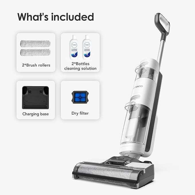 Tineco iFLOOR 3 Breeze Complete Wet Dry Vacuum Cordless Floor Cleaner and Mop - Image 8