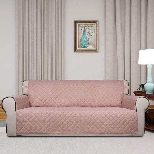 PureFit Reversible Quilted Sofa Cover, Water Resistant Slipcover Furniture - Image 2